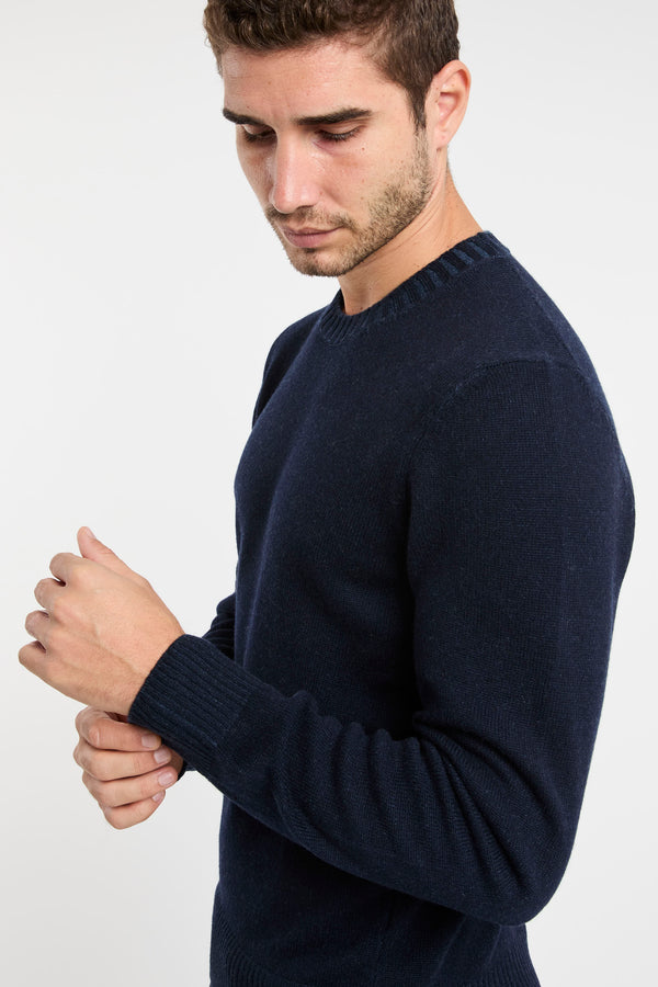 Barba Knitwear Blue Sweaters - 6