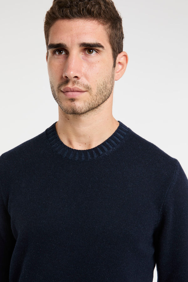 Barba Knitwear Blue Sweaters - 7