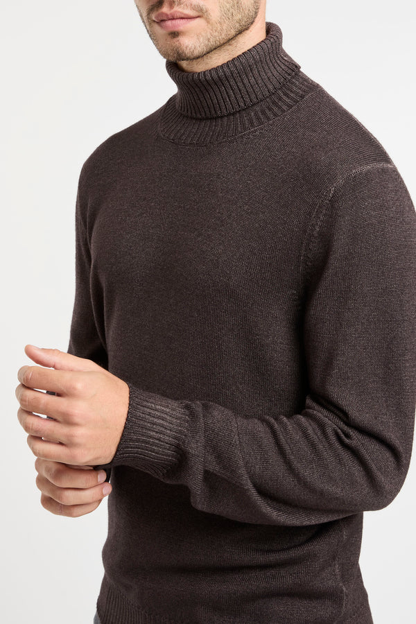 Barba Knitwear Brown Sweaters - 2