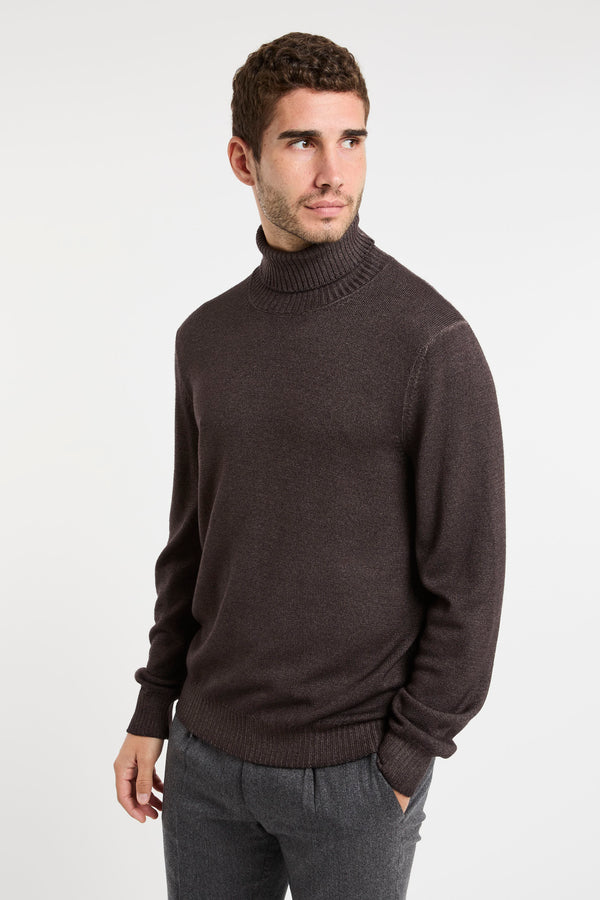 Barba Knitwear Brown Sweaters - 3