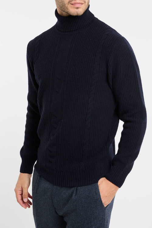 Barba Strickwaren Blaue Pullover-2