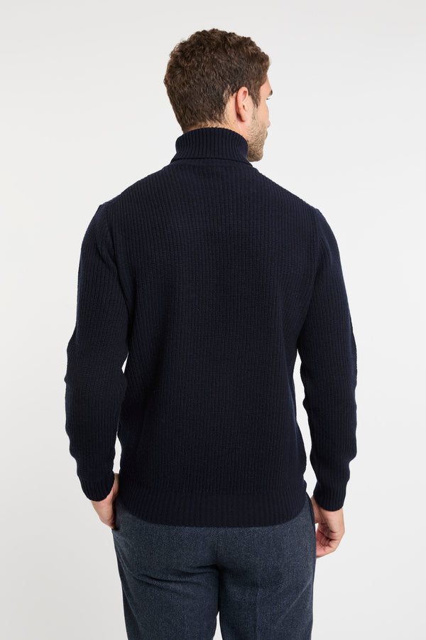 Barba Knitwear Blue Sweaters - 4