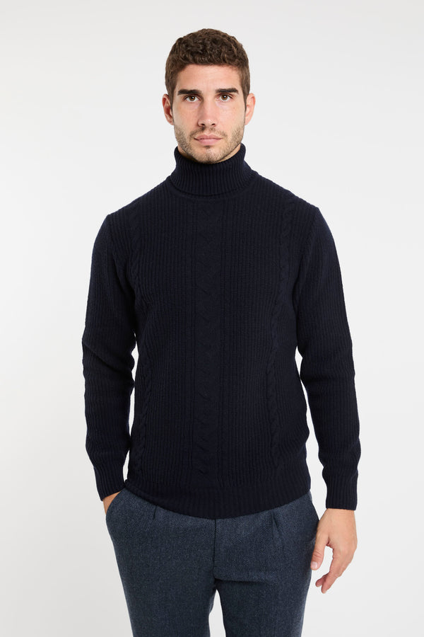 Barba Knitwear Blue Sweaters - 7