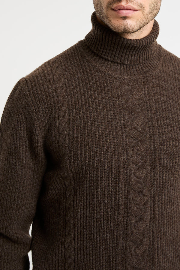 Barba Knitwear Brown Sweater - 6