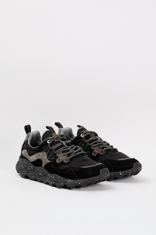 Flower Mountain Sneaker Yamano 3 Suede/Nylon Black - 2