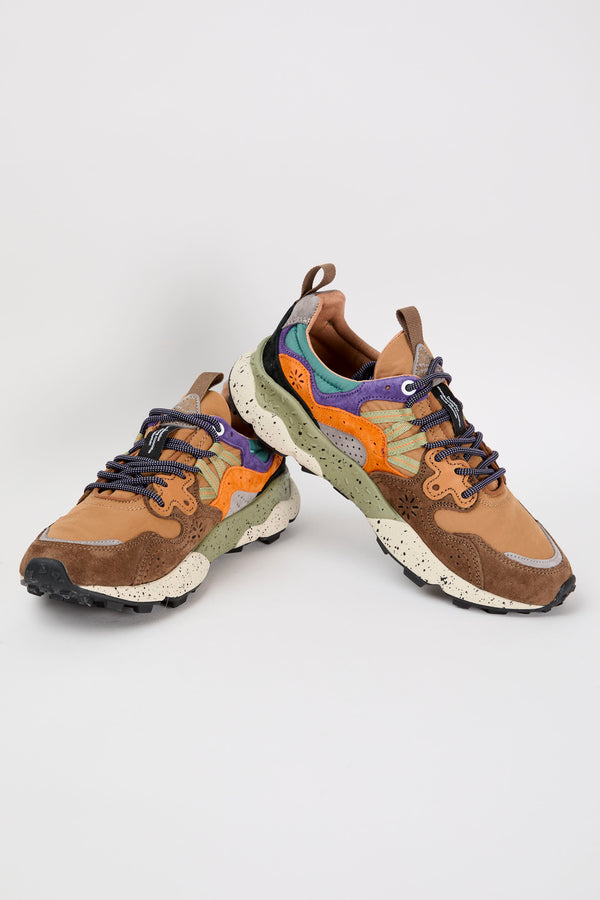 Flower Mountain Sneaker Yamano 3 Suede/Nylon Camel/Brown - 5