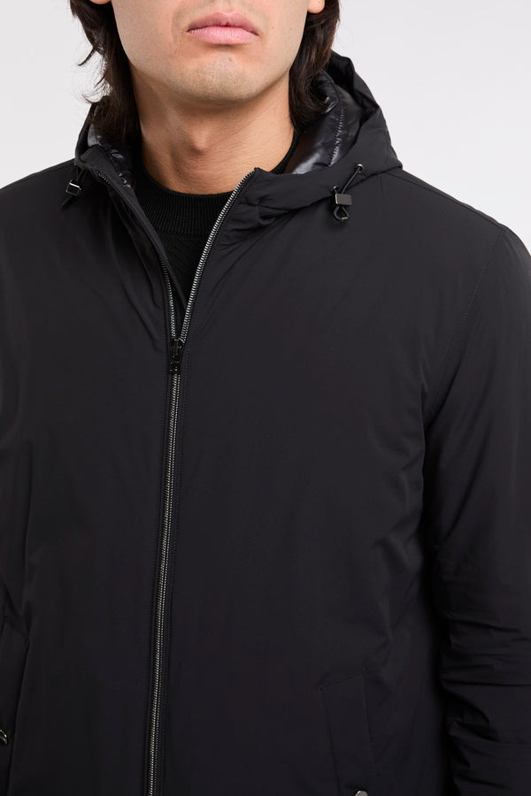 Herno Parka Nylon Jacke Schwarz - 7