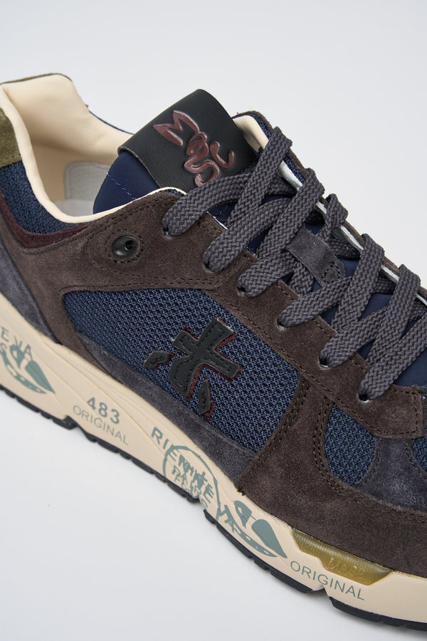 Premiata Sneakers Mase Suede/Nylon Blue - 4