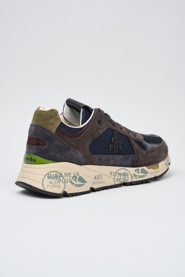 Premiata Sneakers Mase Suede/Nylon Blue - 5