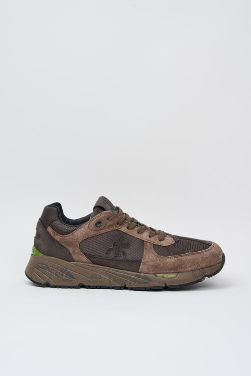 Premiata Sneaker Mase Wildleder/Nylon Braun