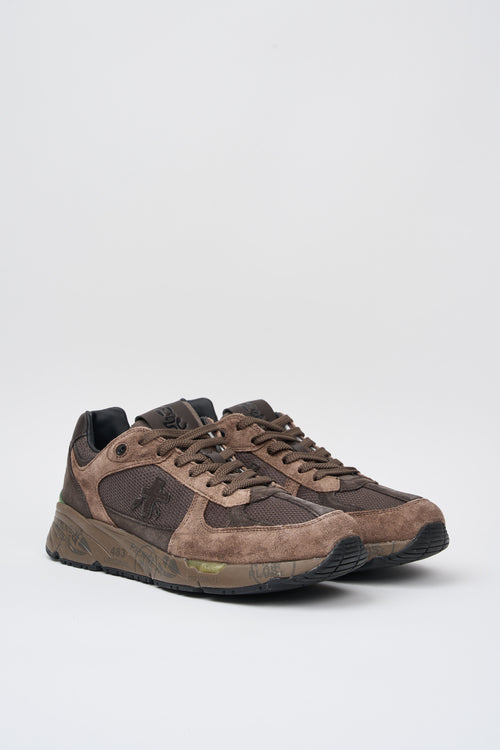 Premiata Sneakers Mase Suede/Nylon Brown-2