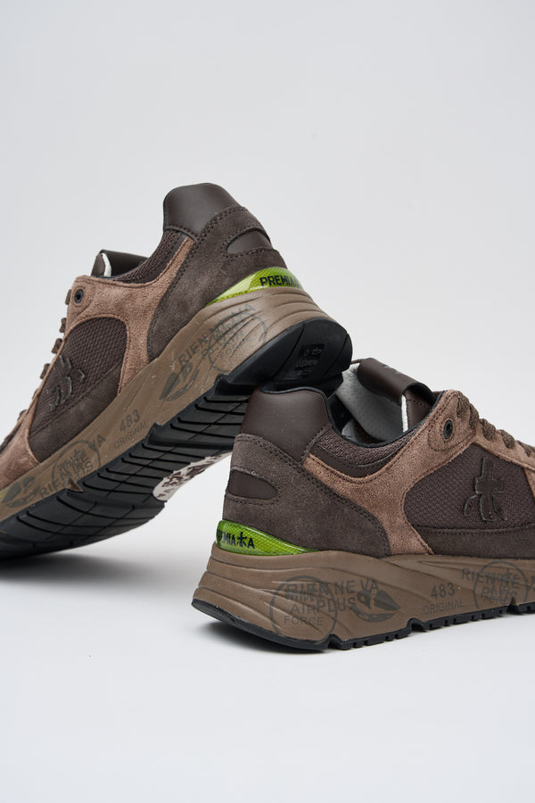 Premiata Sneakers Mase Suede/Nylon Brown - 5