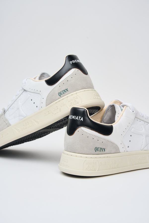 Premiata Sneakers Quinn Leather/Fabric White - 5