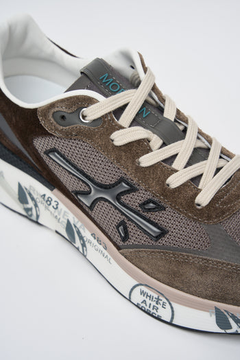 Premiata Sneakers Moerun Nylon/Suede Braun - 4