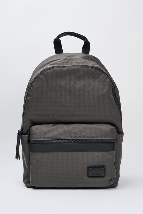 Rucksack Blaide Stoff Grau Premiata