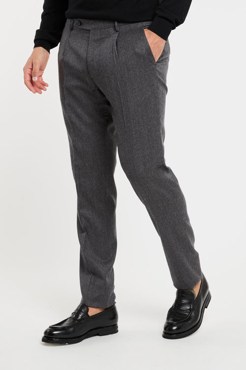 Morello1P Grey Trousers by Berwich-2