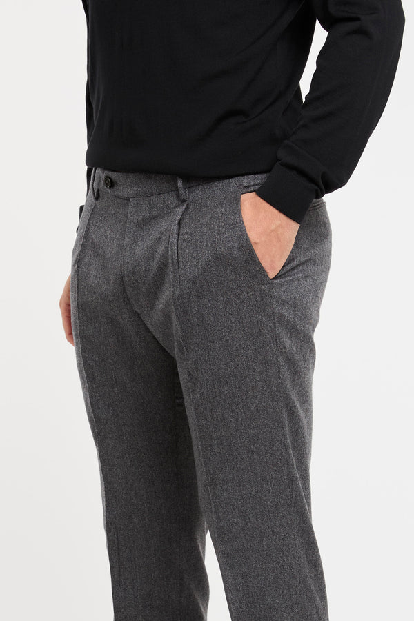 Morello1P Grey Trousers by Berwich - 4