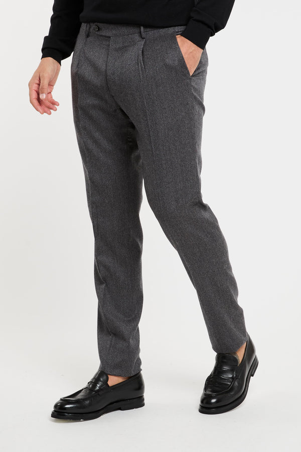 Morello1P Grey Trousers by Berwich - 1