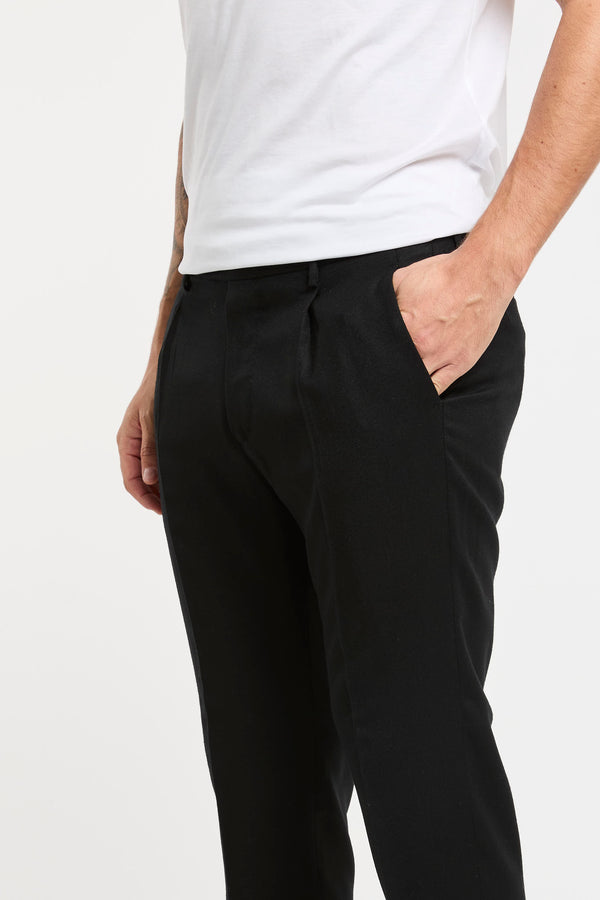 Berwich Morello1P Nylon Black Trousers - 3