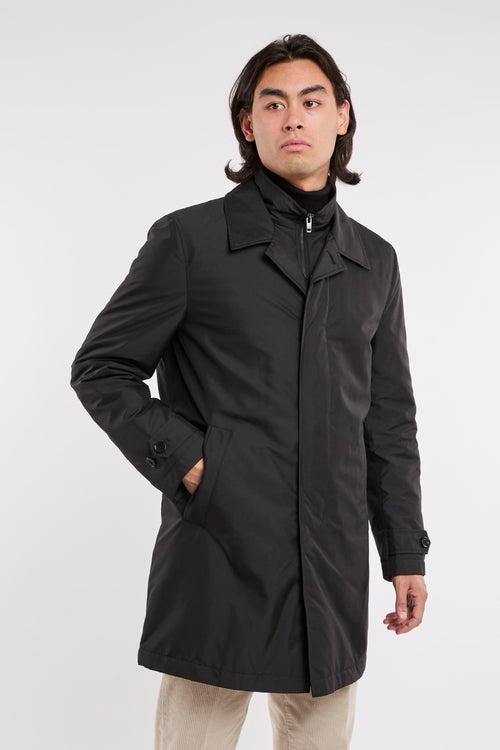 Fay Waterproof Double Front Polyester Black