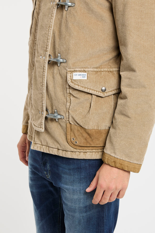 Beige Jacke Fay - 5