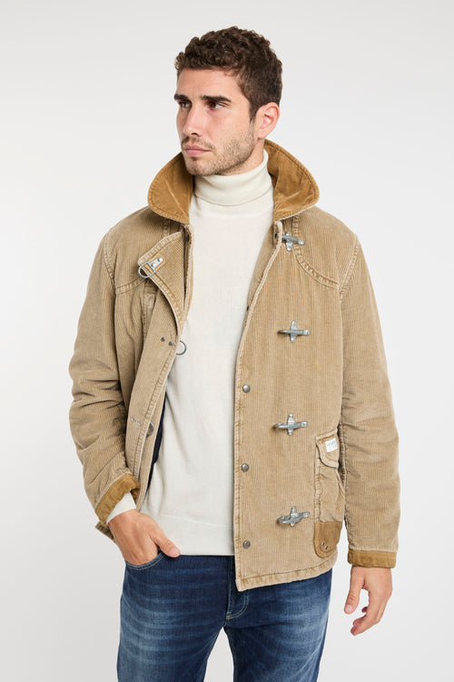 Beige Jacke Fay