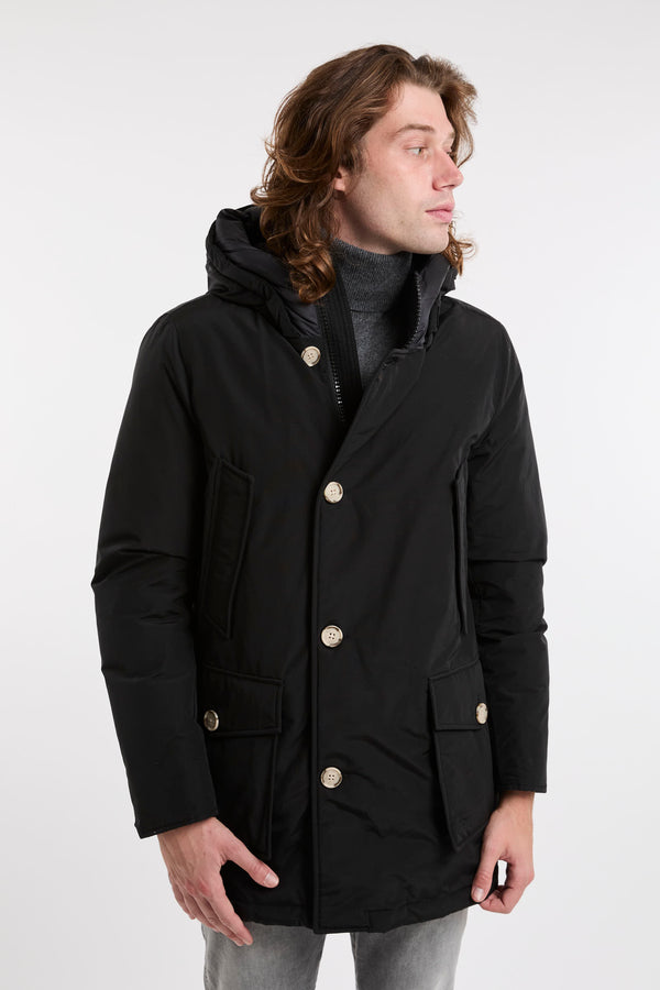 Arctic Parka Ramar Cloth Schwarz Woolrich Wattierte Jacken - 3