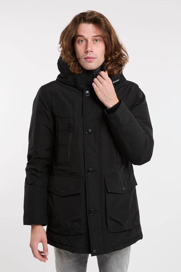 Arctic Parka Ramar Cloth Black Woolrich - 2