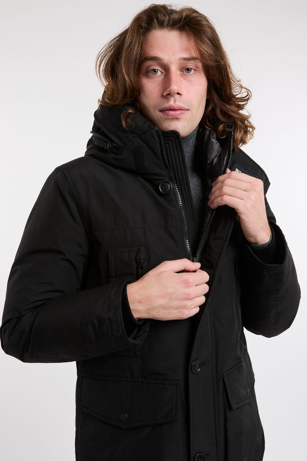 Arctic Parka Ramar Cloth Black Woolrich - 6