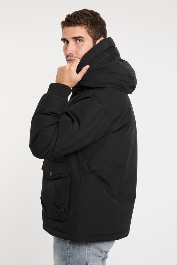 Ramar Cloth Black Bomber Jacket Woolrich - 3