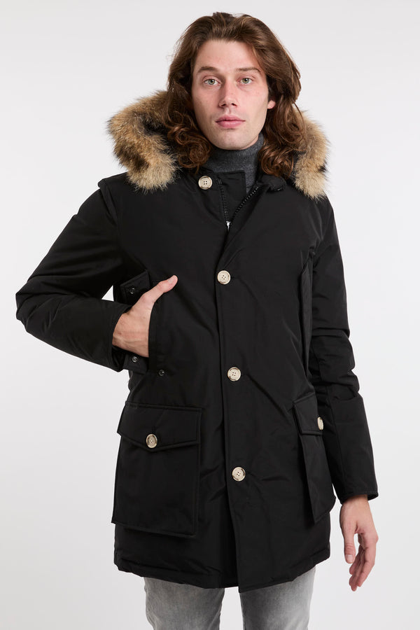 Arctic Parka Ramar Cloth Black Woolrich Jackets - 1