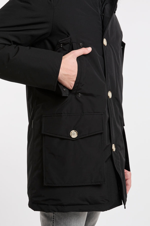 Arctic Parka Ramar Cloth Black Woolrich Jackets - 6