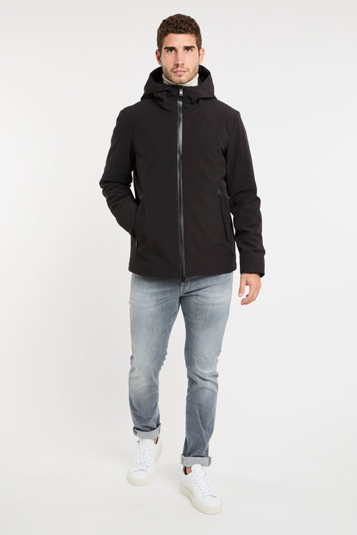 Pacific Tech Softshell Black Jacket Woolrich