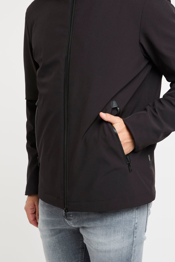 Pacific Tech Softshell Black Jacket Woolrich - 4