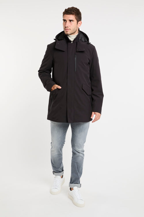 Woolrich Barrow Tech Softshell Jacke Schwarz