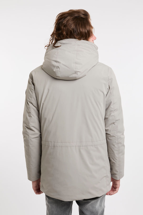 Arctic Parka Nylon Stretch Jackets in Grey by Woolrich - 6