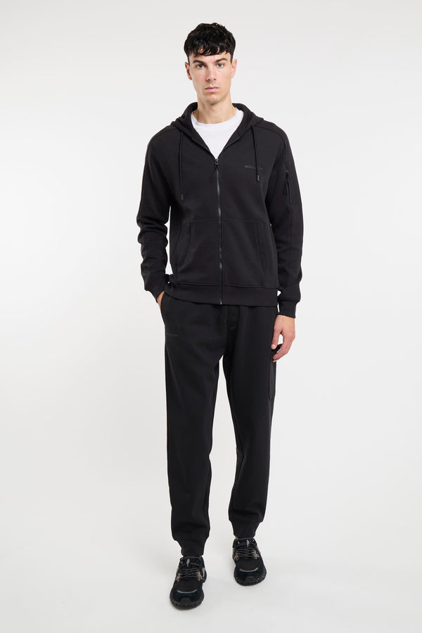 Black Cotton Woolrich Sweatshirt - 6