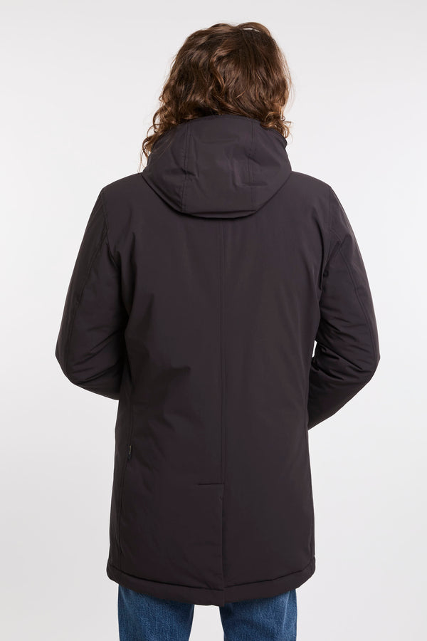 2 in 1 Stretch Nylon Black Jackets Woolrich - 6