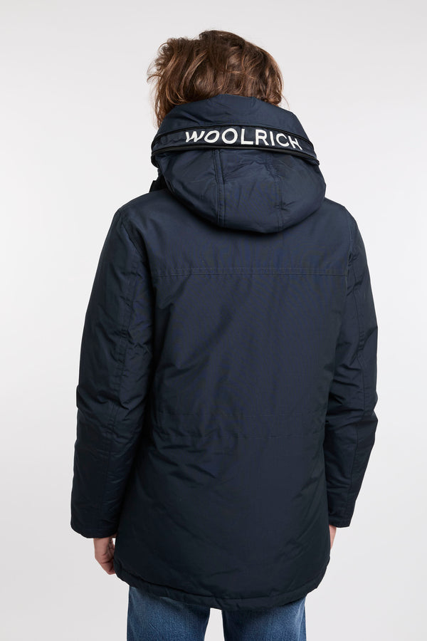 Woolrich Blue Ramar Cloth Arctic Parka Evolution Jacket - 5