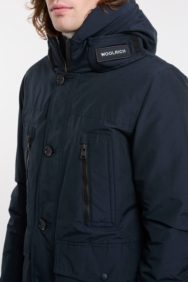 Woolrich Blue Ramar Cloth Arctic Parka Evolution Jacket - 1