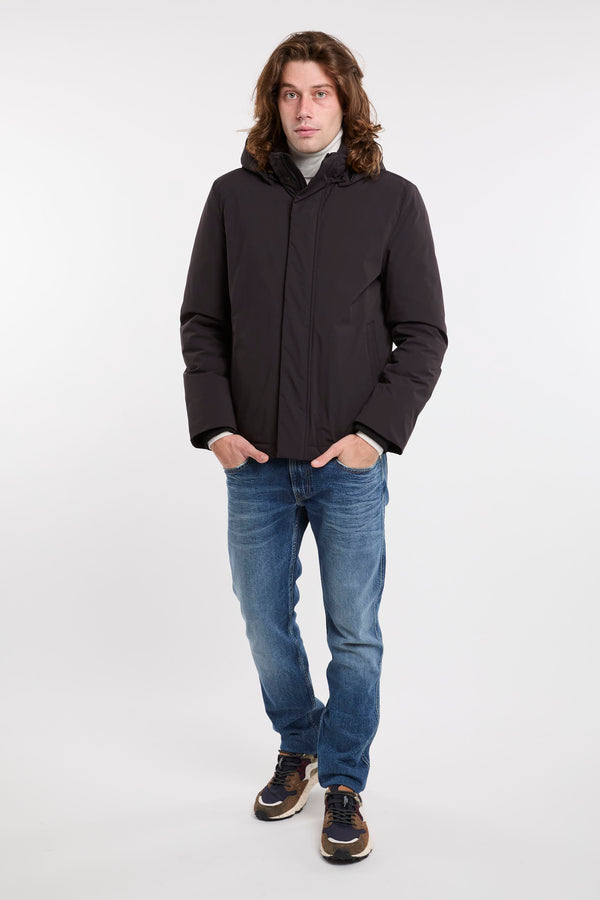 Stretch Nylon Jackets Black Woolrich - 1