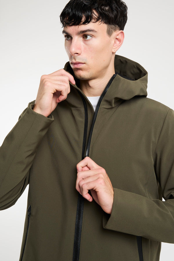 Pacific Tech Softshell Green Jacket Woolrich - 5