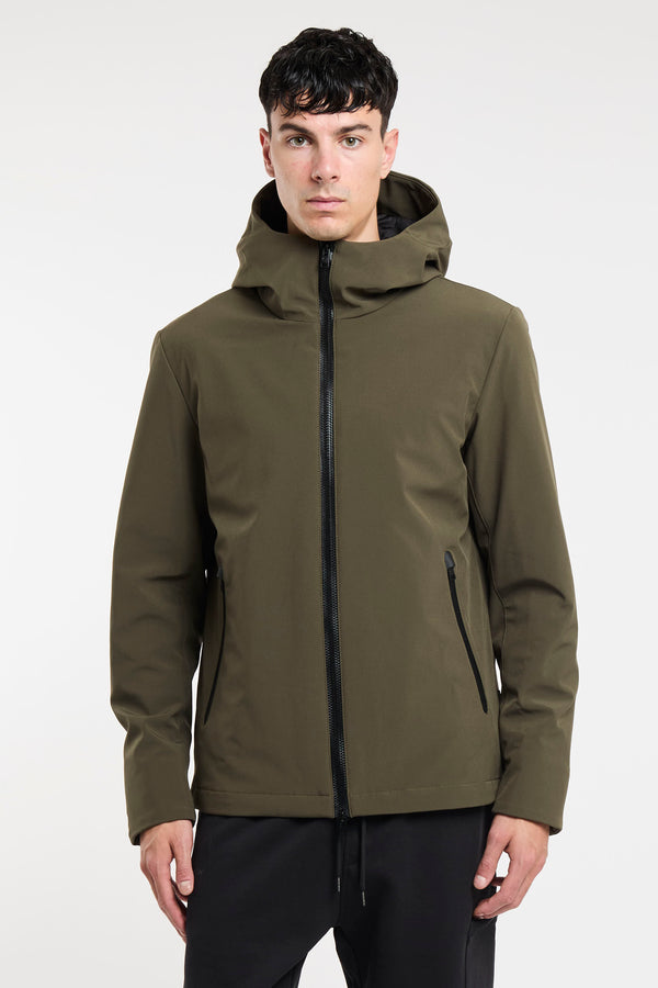 Pacific Tech Softshell Green Jacket Woolrich - 7