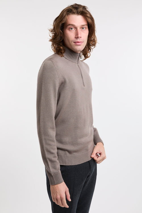 Drumohr Grey Fabric Sweaters Drumohr-2