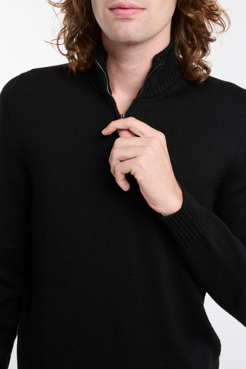 Drumohr Black Sweaters