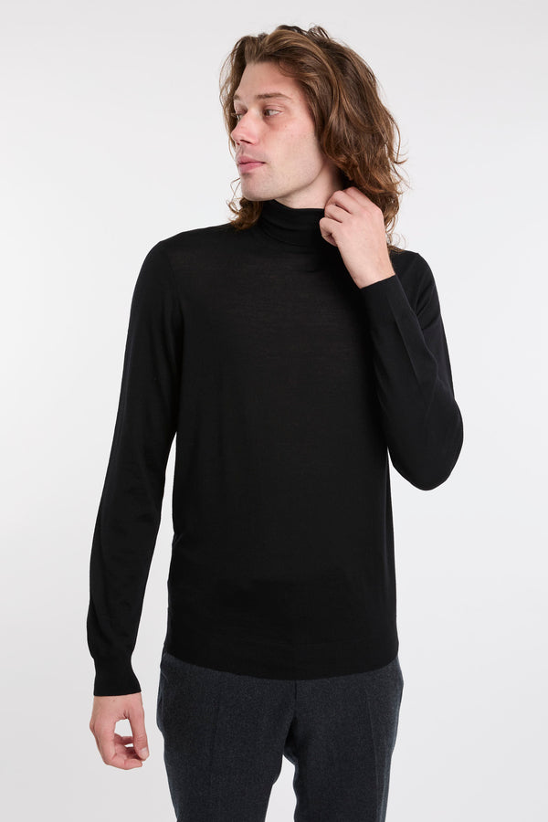 Drumohr Baumwolle/Nylon Schwarz Pullover - 6