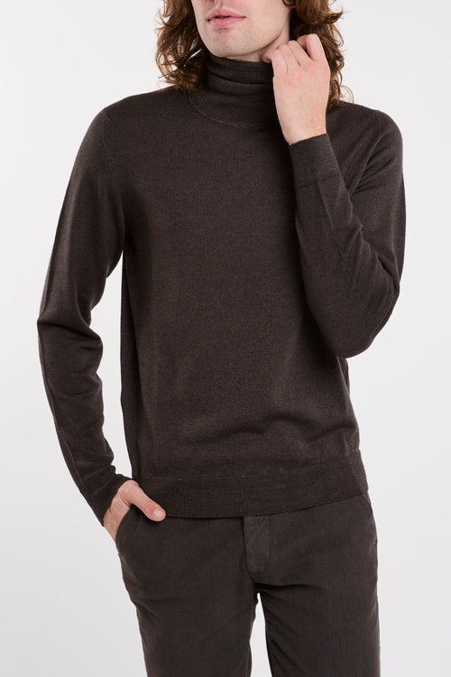 Drumohr Knitwear Brown Sweaters-2