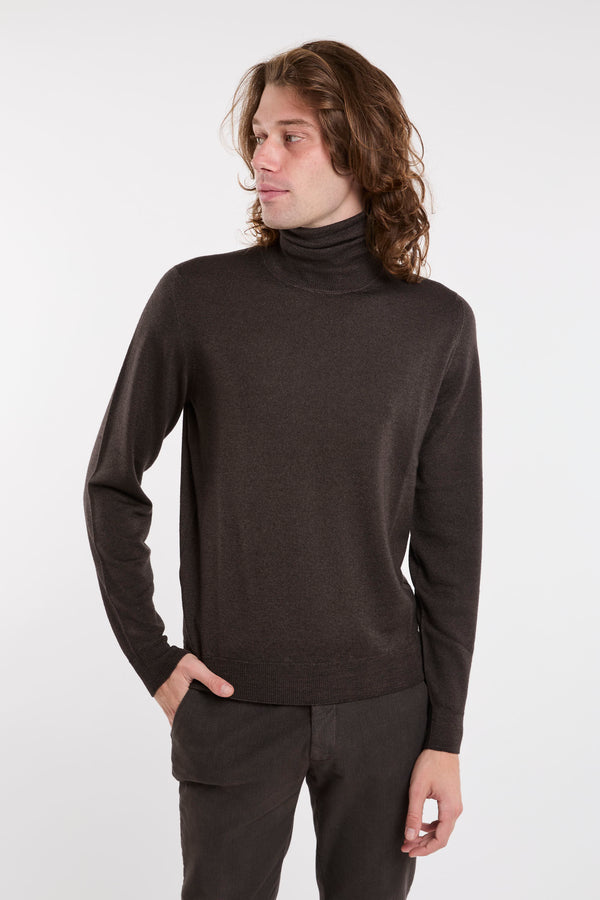 Drumohr Knitwear Brown Sweaters - 4