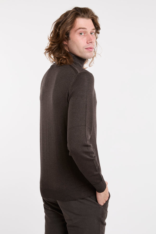 Drumohr Knitwear Brown Sweaters - 5