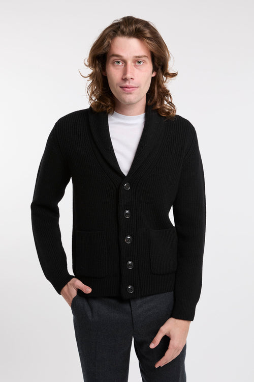 Drumohr Knitwear Black Sweater